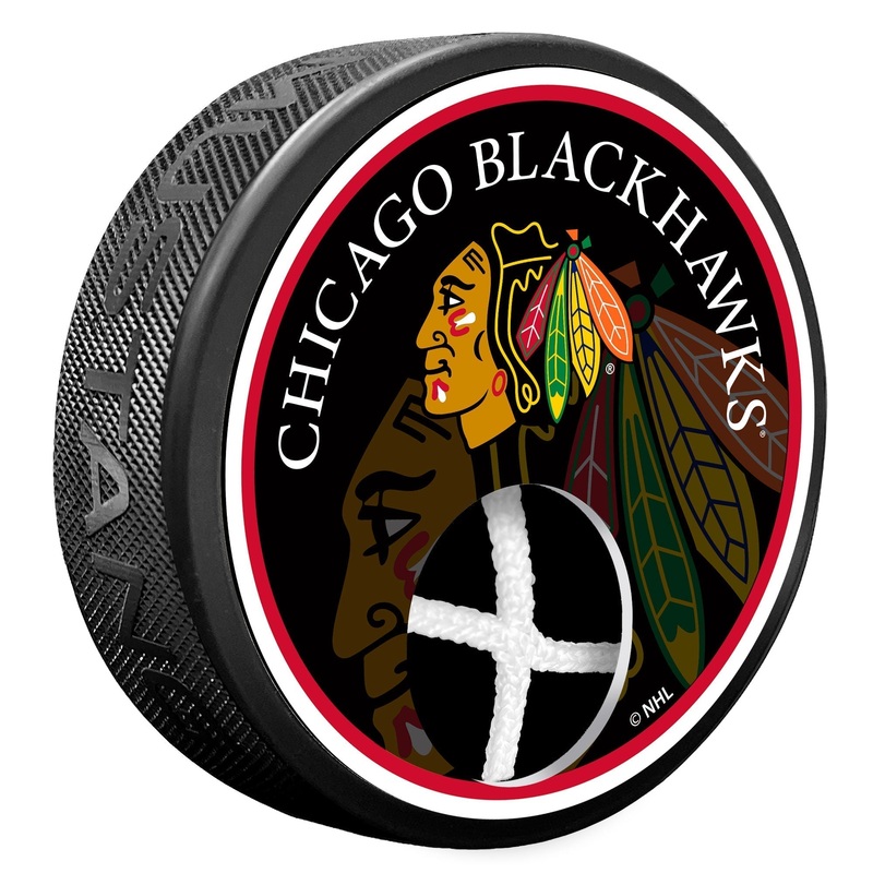 Chicago Blackhawks Puck – Game Used Net