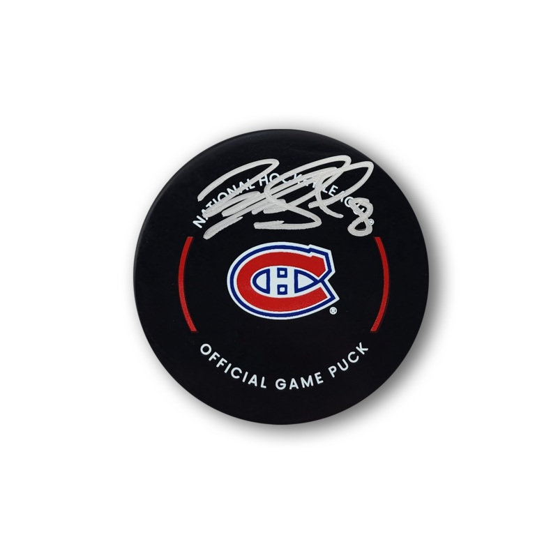Mike Matheson Autographed Montreal Canadiens Official Hockey Puck