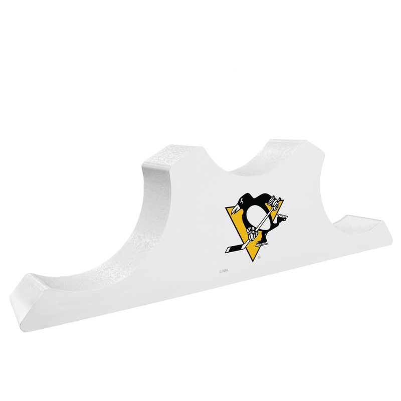 Pittsburgh Penguins – Wood 3 Puck Podium
