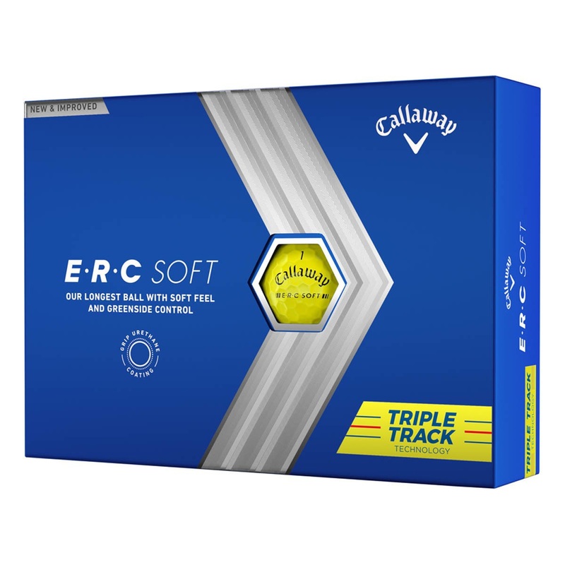 2023 ERC Soft Triple Track Golf Balls – 1 Dozen