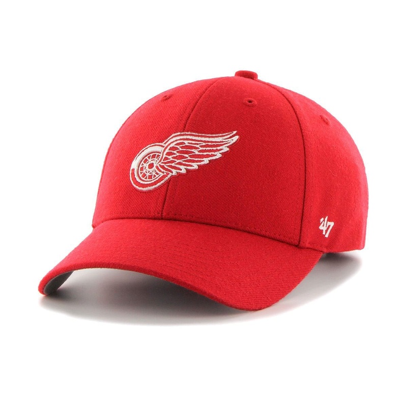 47 Brand NHL MVP Adjustable Hat – Detroit Red Wings