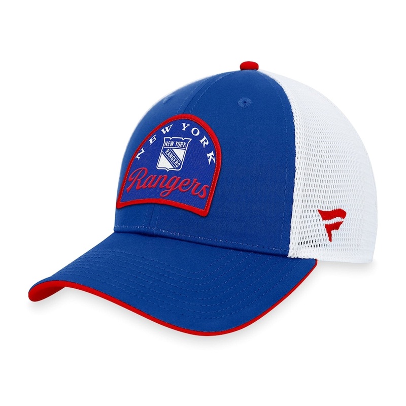 Fanatics Fundamental Structured Trucker Hat – New York Rangers