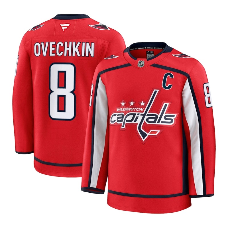 Fanatics Premium Senior Home Jersey – Washington Capitals Alex Ovechkin