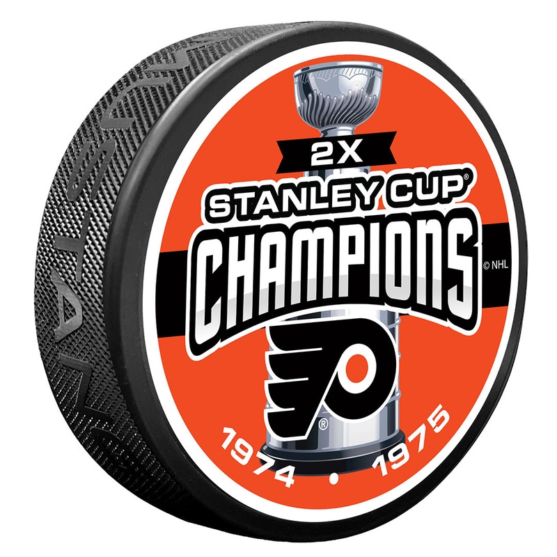 Philadelphia Flyers Puck – 2 TIME CHAMPS