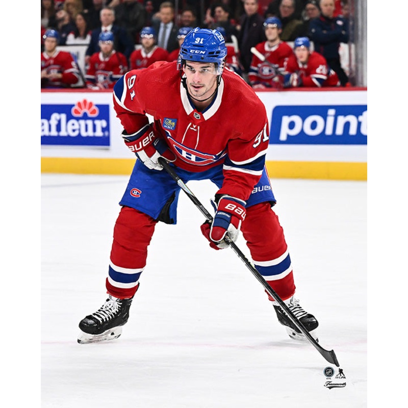 Pre-Order – Sean Monahan Autographed Montreal Canadiens Home 8×10 Photo