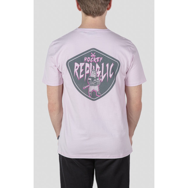 Sporting The HR Crest T-Shirt|PINK|S|M|L|XL