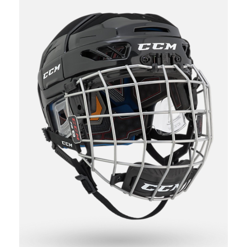 CCM Fitlite 3DS Helmet Junior|Black|Red|Navy