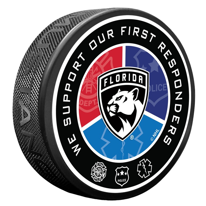 Florida Panthers Puck – First Responder