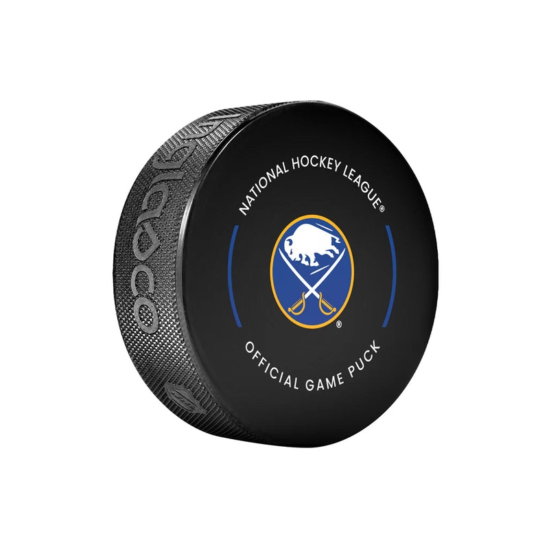Pre-Order – Linus Ullmark Autographed Buffalo Sabres Official Hockey Puck