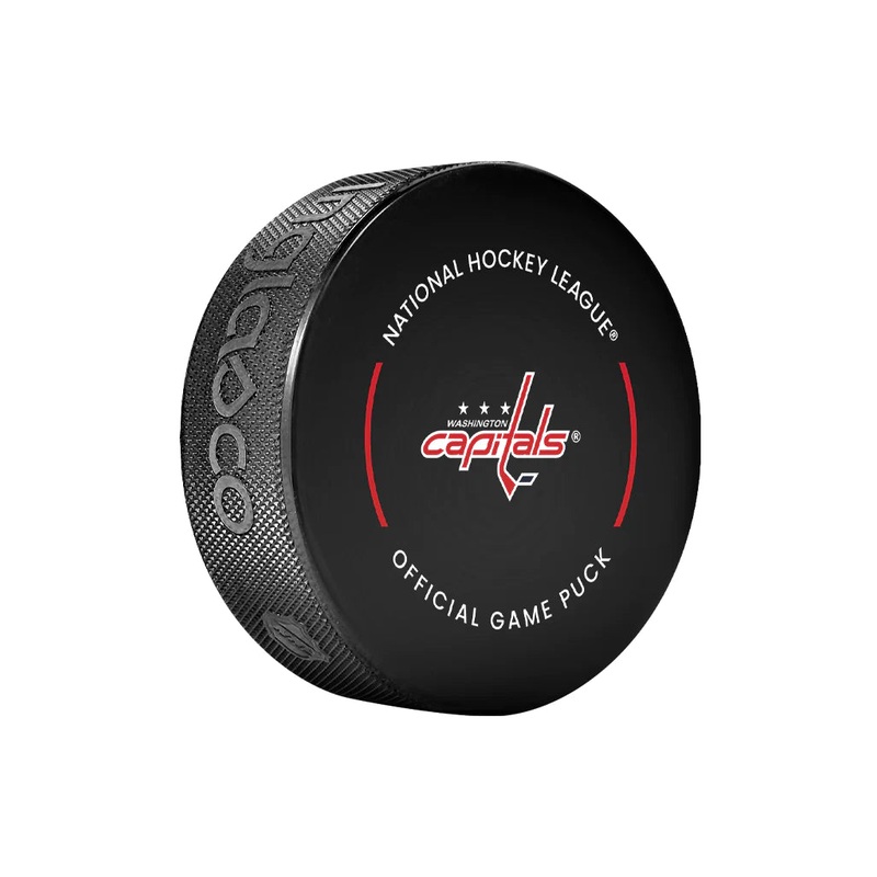 Pre-Order – Andrew Mangiapane Autographed Washington Capitals Official Hockey Puck