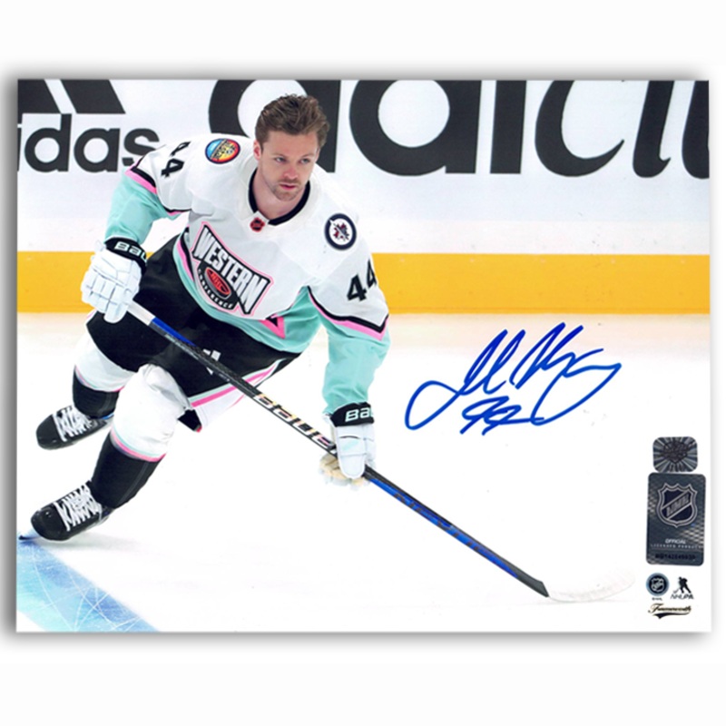 Josh Morrissey 2023 NHL All Star Western Conference Autographed 8×10 Photo