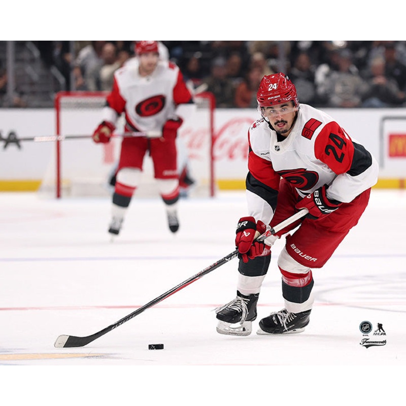 Pre-Order – Seth Jarvis – Autographed Carolina Hurricanes Away 8×10 Photo