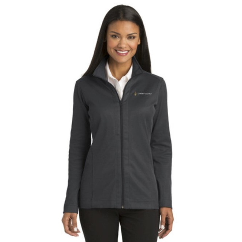 UnconstrainED Women’s Vertical Texture Full Zip Jacket