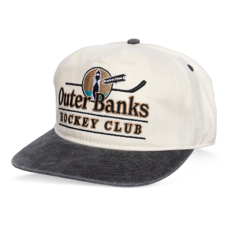 Celly Hockey Outer Banks Hockey Club Snapback Hat – Cream