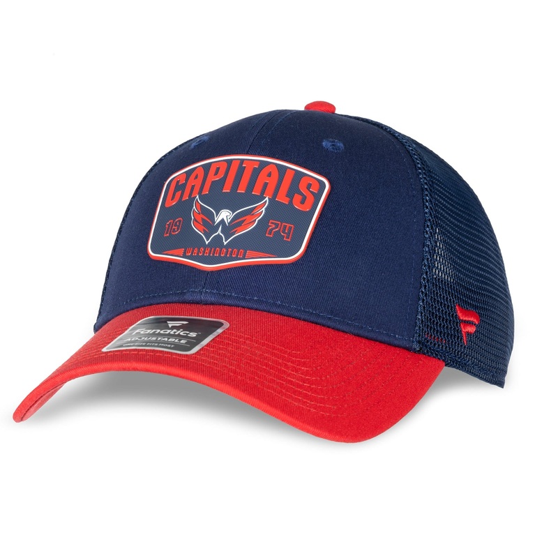 Fanatics One-Timer Cotton Structured Adjustable Mesh Hat – Washington Capitals