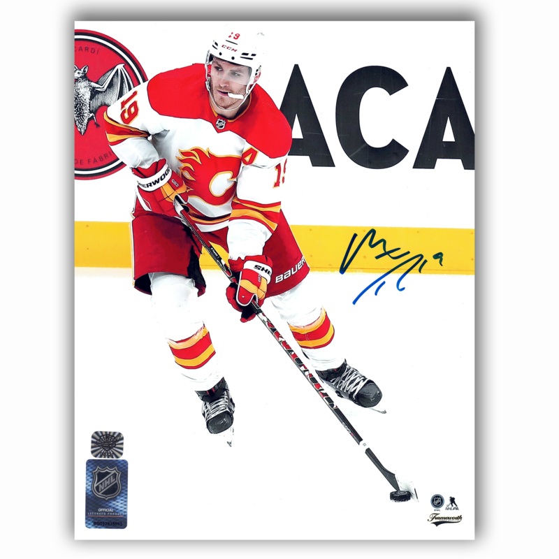 Matthew Tkachuk Calgary Flames Autographed Away 16×20 Photo
