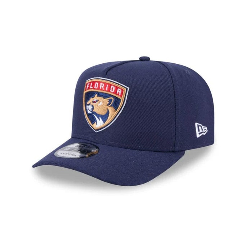 NewEra NHL 9Fifty Team A-Frame Snapback Hat – Florida Panthers