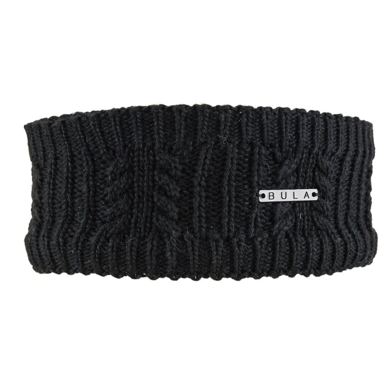 Ella Earband|BLACK|HEATHER MEDIUM GREY|WHITE|OS