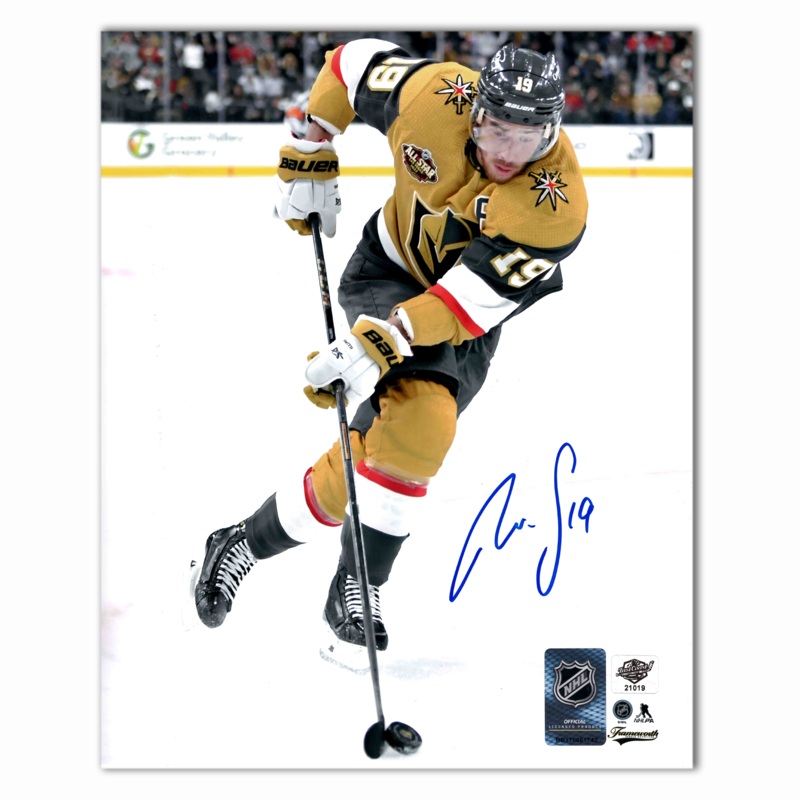 Reilly Smith Autographed Vegas Golden Knights Home 8×10 Photo