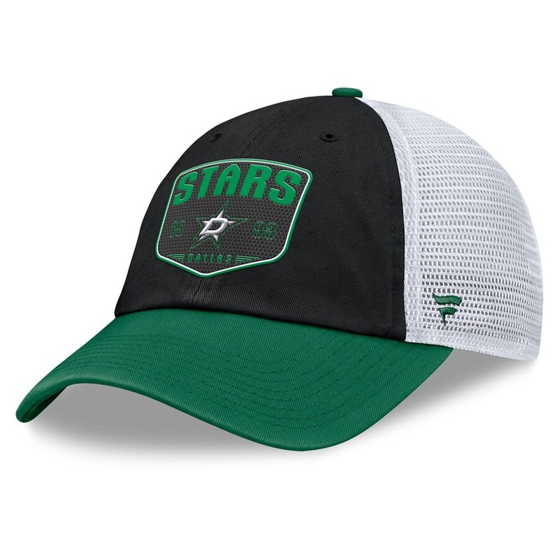 Fanatics One-Timer Cotton Structured Adjustable Mesh Hat – Dallas Stars