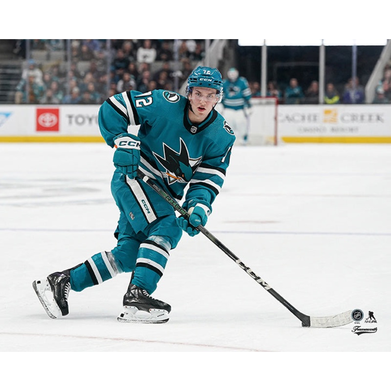 Pre-Order – William Eklund – Autographed San Jose Sharks Home Horizontal 8×10 Photo