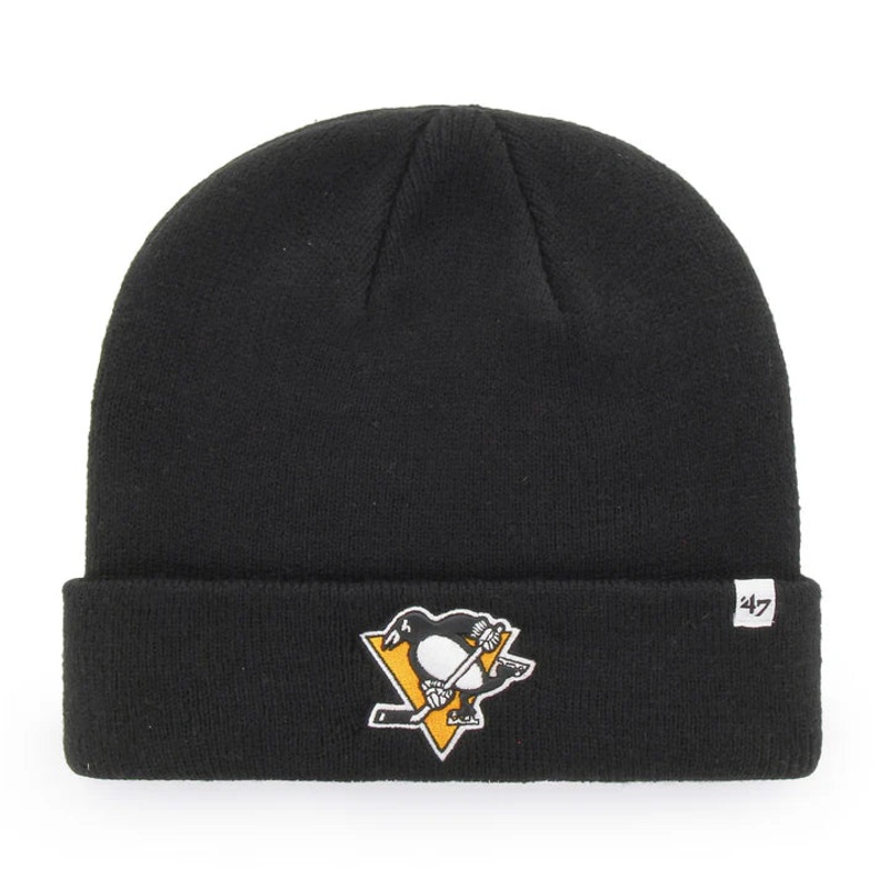 47 Brand Raised Cuff Knit Toque – Pittsburgh Penguins