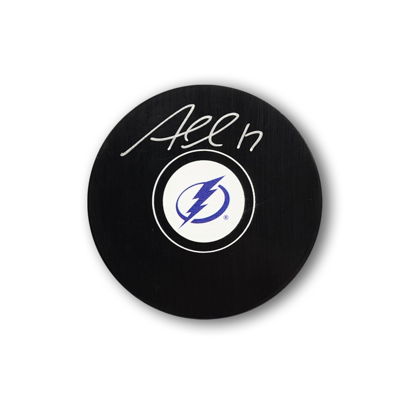Alex Killorn Autographed Tampa Bay Lightning Hockey Puck