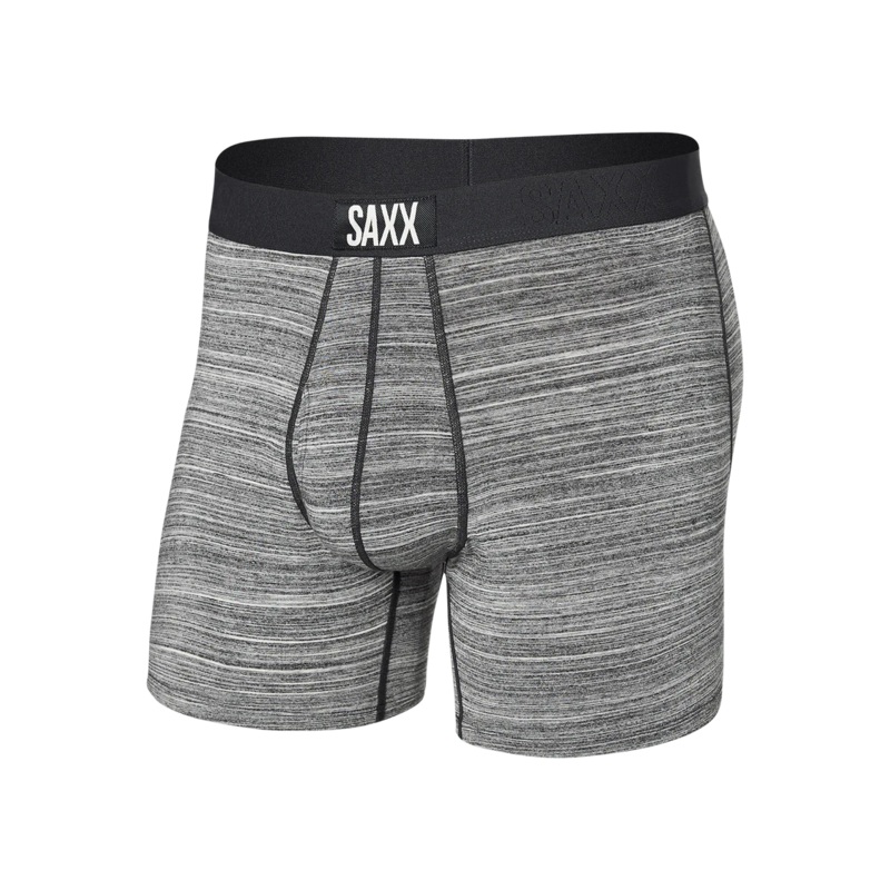 Ultra Boxer Brief – Spacedye Heather Grey