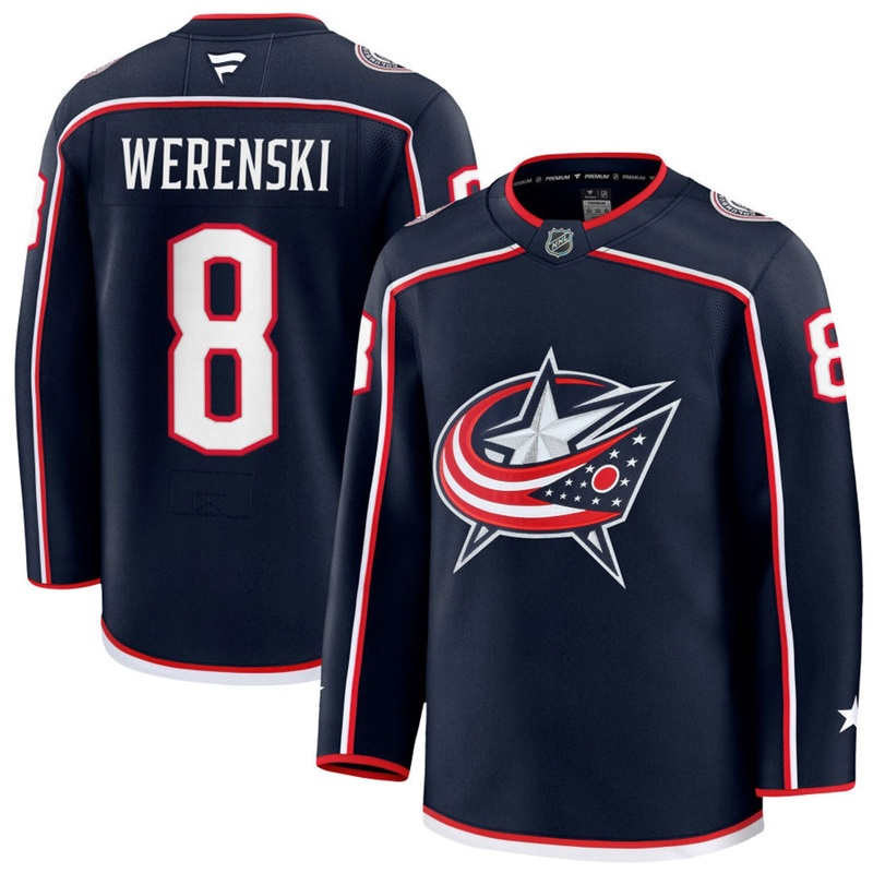 Fanatics Premium Senior Home Jersey – Columbus BlueJackets Zach Werenski