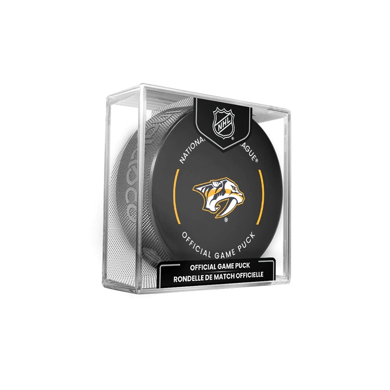 Pre-Order – Peter Forsberg Autographed Nashville Predators Official Hockey Puck