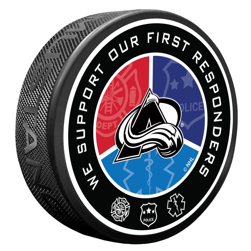 Colorado Avalanche Puck – First Responder