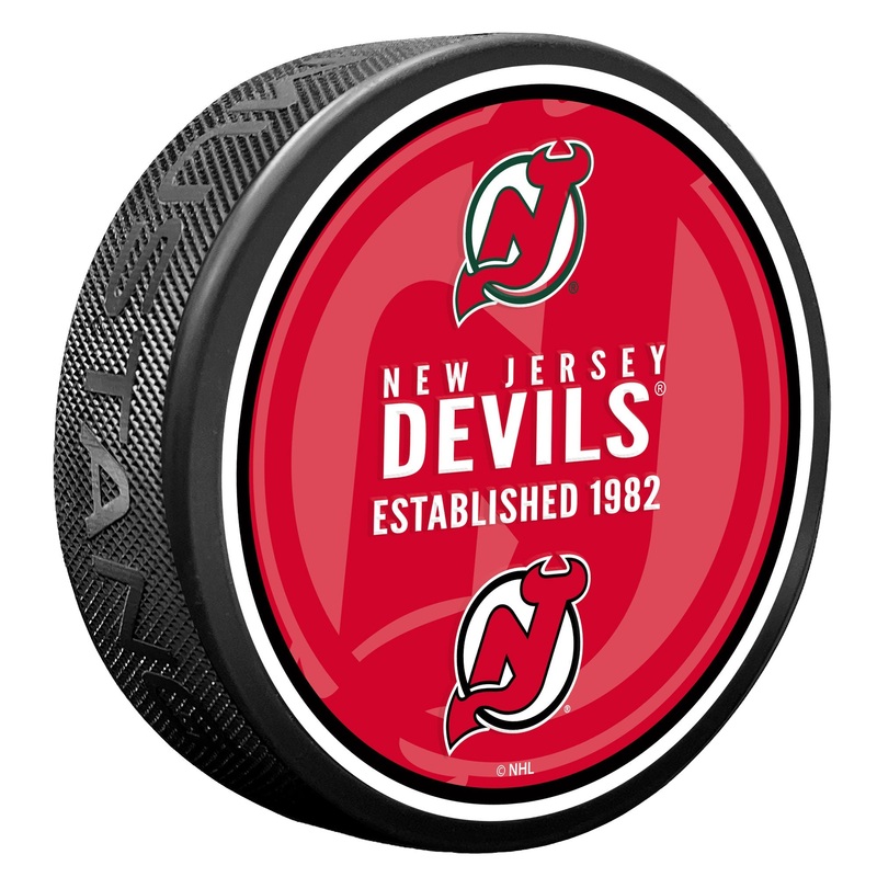 New Jersey Devils Puck – Heritage
