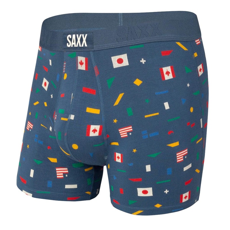 Saxx Vibe Boxers – Denim Unity