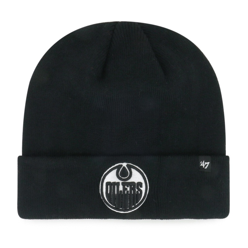 47 Brand NHL Attitude Raised Cuff Knit Toque – Edmonton Oilers