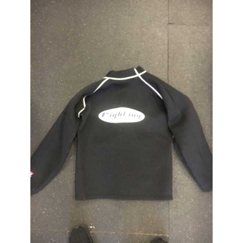 Fighting Sports Black Sr XXXL Used Wetsuit
