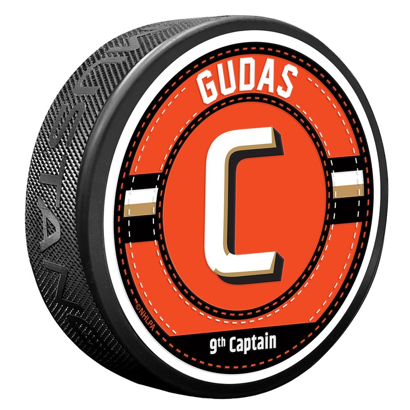 Radko Gudas Puck – Captain Jersey Stitch