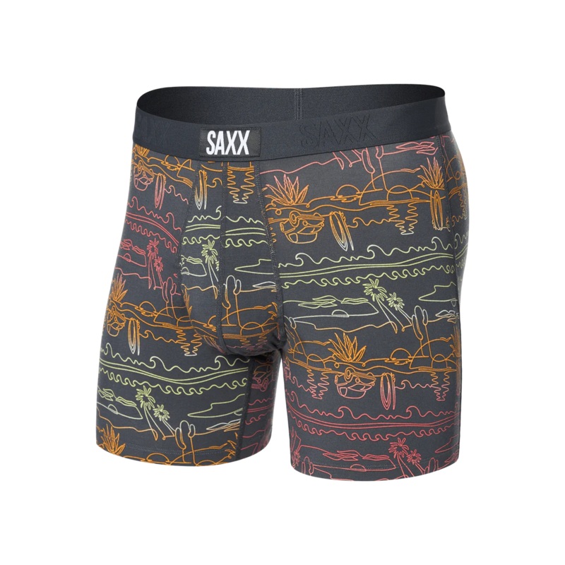 Ultra Boxer Brief – Summer Roadtrip – Ebony