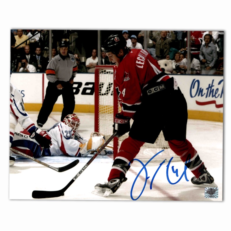 Vincent Lecavalier Autographed Team Canada 8×10 Photo