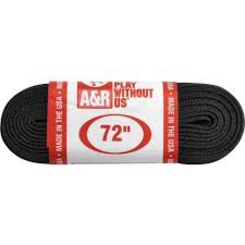 A&R Black Figure Skate Laces|72″|81″|90″|100″|108″