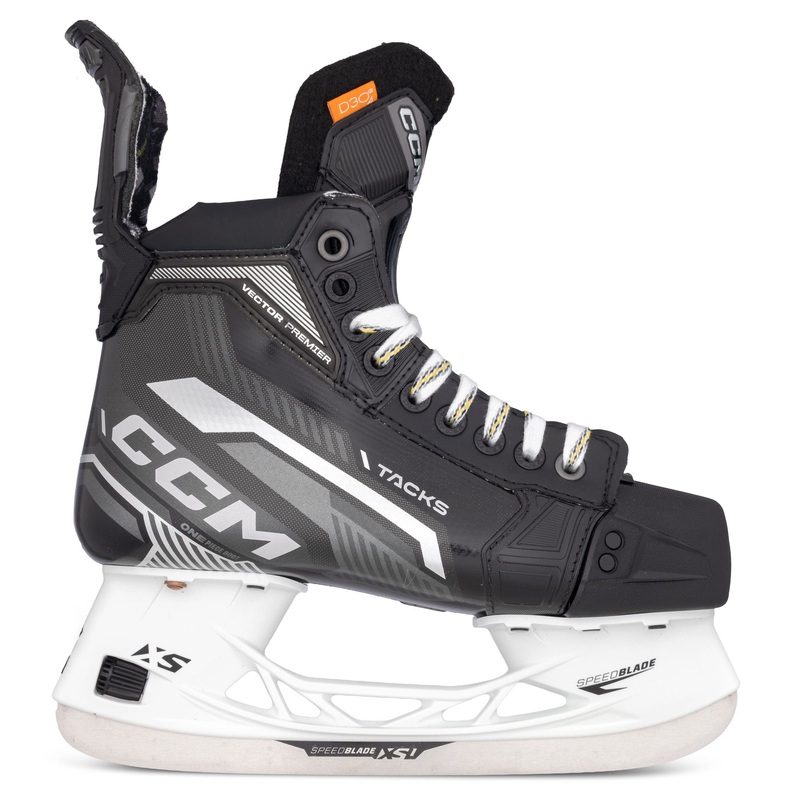 CCM Tacks Vector Premier Intermediate Hockey Skates – 2022