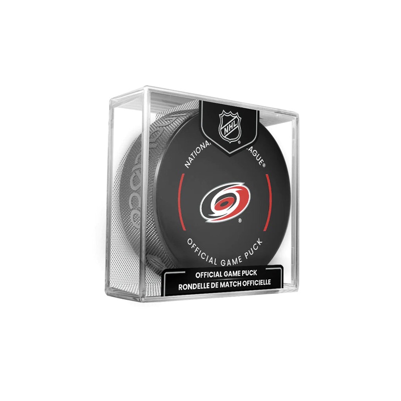 Pre-Order – Morgan Geekie Autographed Carolina Hurricanes Official Hockey Puck