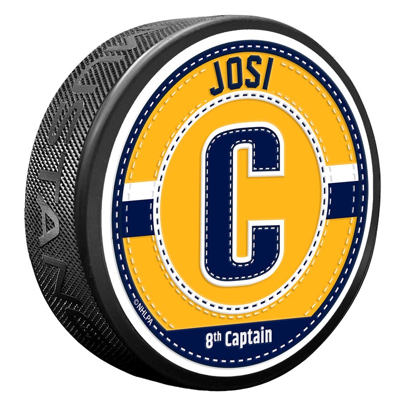 Roman Josi Puck – Captain Jersey Stitch