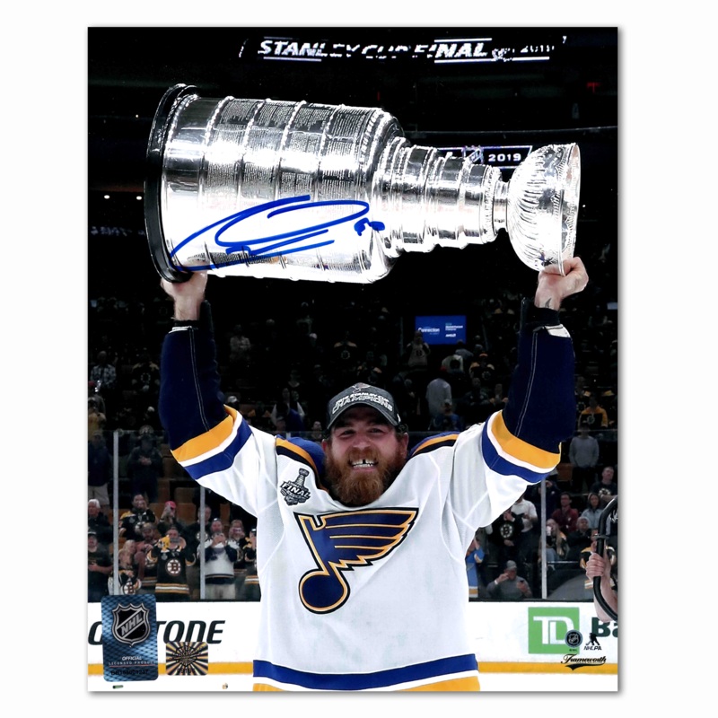 Ryan O’Reilly Autographed St. Louis Blues 2019 Stanley Cup Champions 8×10 Photo