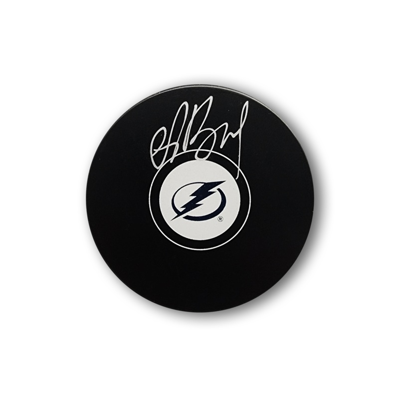Andrei Vasilevskiy Autographed Tampa Bay Lightning Hockey Puck