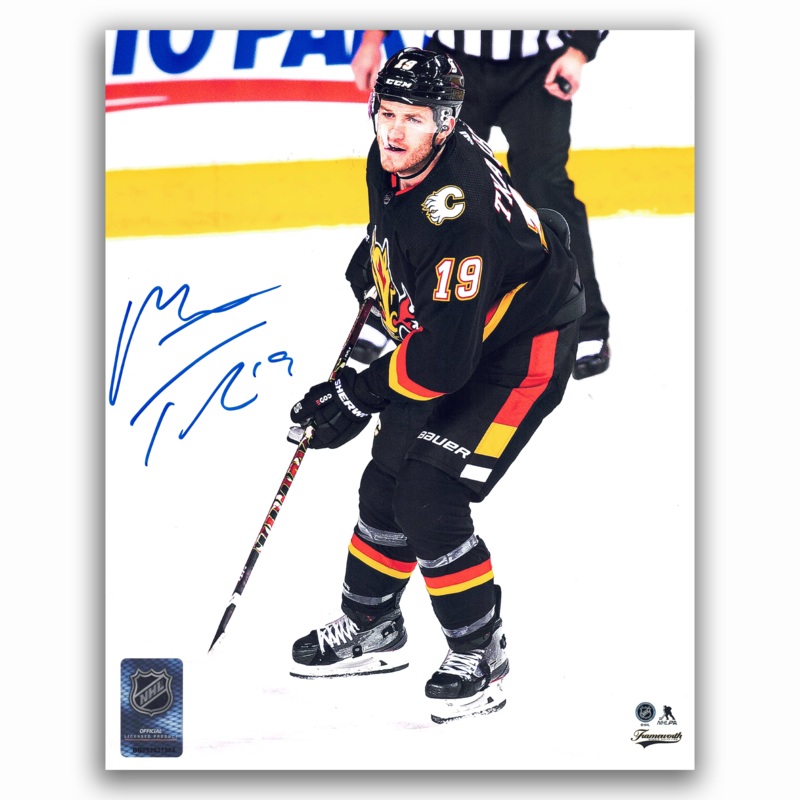 Matthew Tkachuk Calgary Flames Autographed Reverse Retro 16×20 Photo