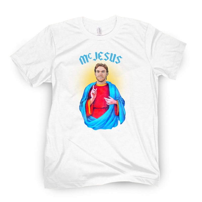 McJesus Tee|WHITE|S|M|L|XL|XXL|XXXL
