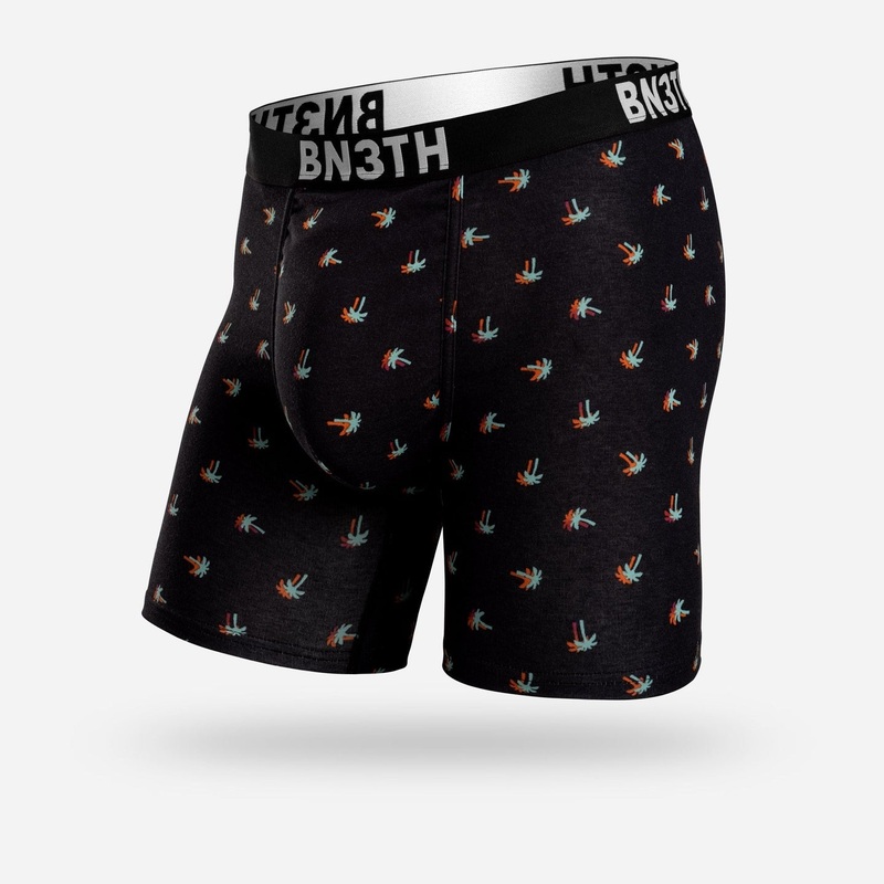 Outset Boxer Brief – Electric Hawaiian-Black