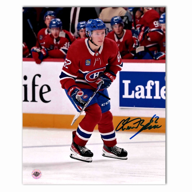 Owen Beck Autographed Montreal Canadiens Home 8×10 Photo