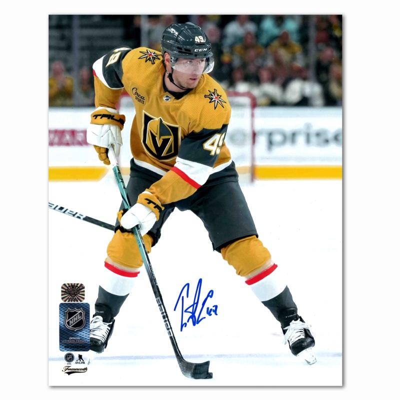 Ivan Barbashev Autographed Vegas Golden Knights Home 8×10