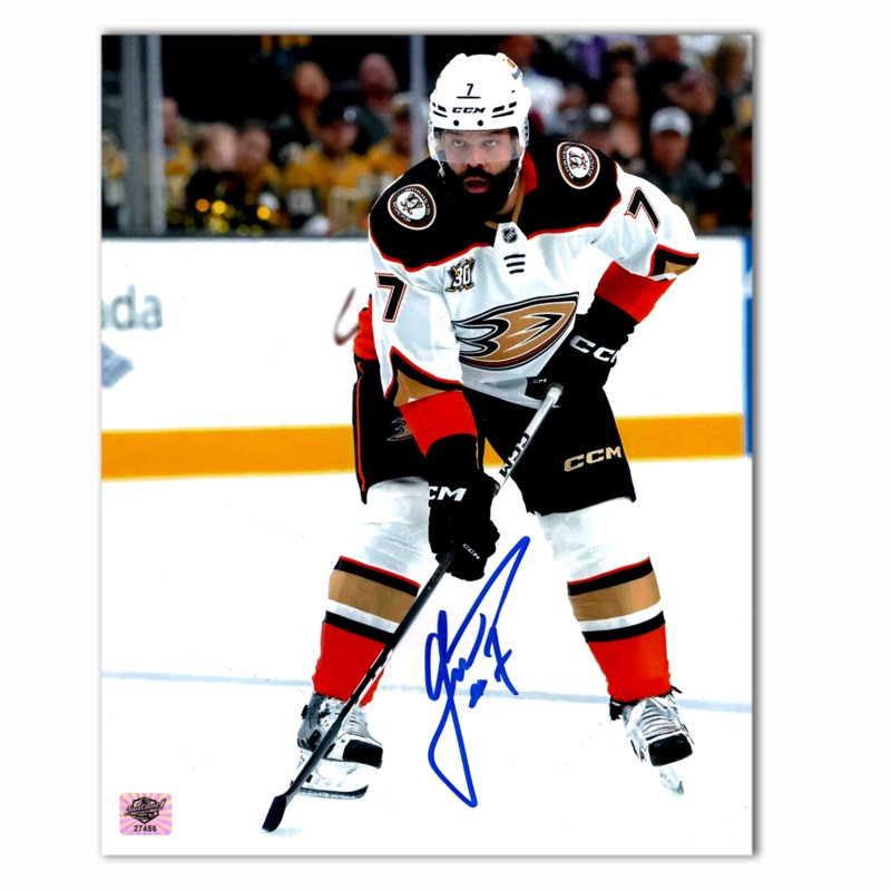 Radko Gudas Autographed Anaheim Ducks Away 8×10 Photo